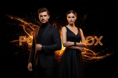 FOXBOX Magnetic Tactical Watch - Men's Waterproof Watch