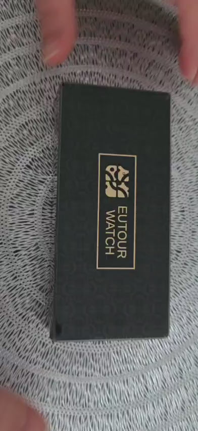 EUTOUR Montre Perles Magnétiques | Bois & Cuir PU Unisexe
