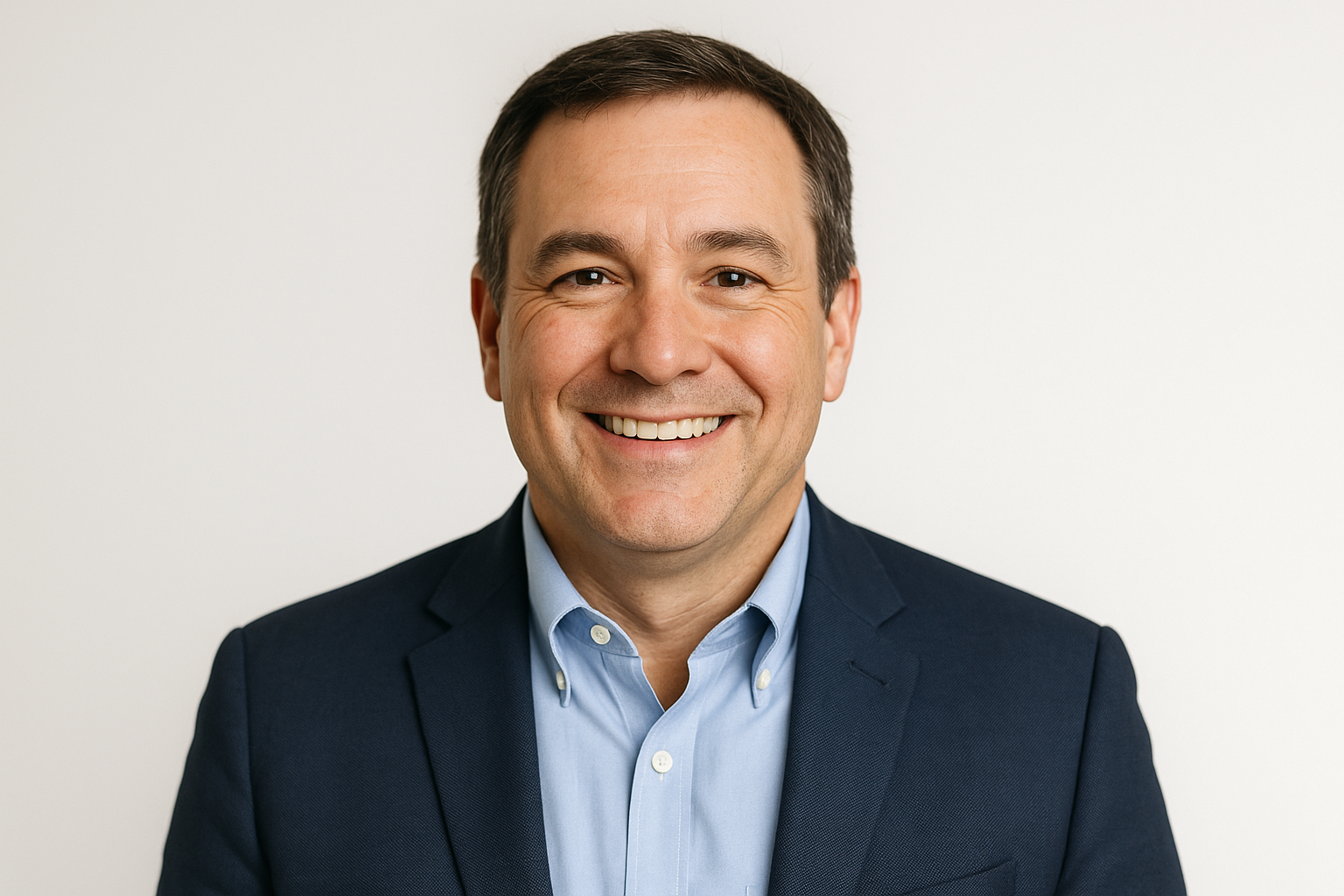 Professional testimonial author headshot